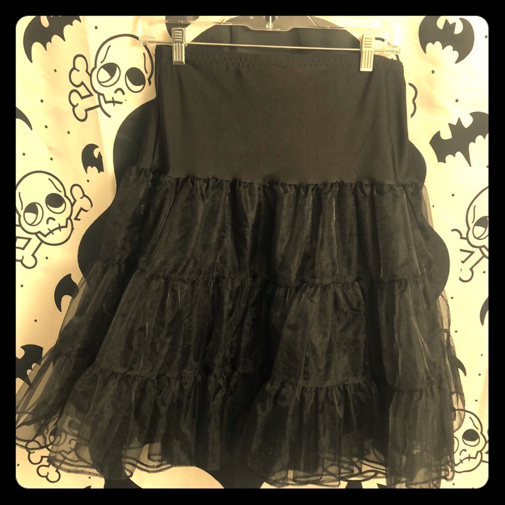 Short Black Petticoat - Skirts/Costuming